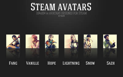 Final Fantasy-XIII Steam Avatars