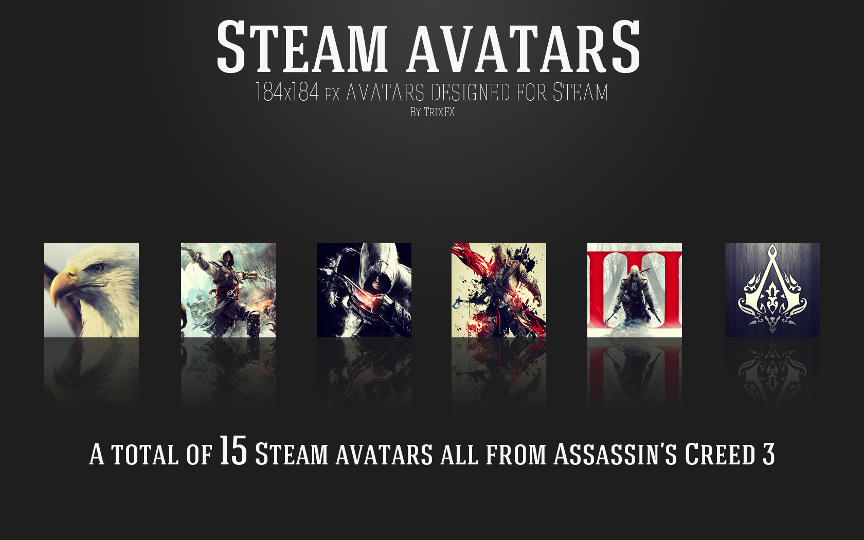 Assassin S Creed 3 Steam Avatars By Thetrixfx On Deviantart Assassin S Creed 3 Steam Avatars By Thetrixfx On Deviantart