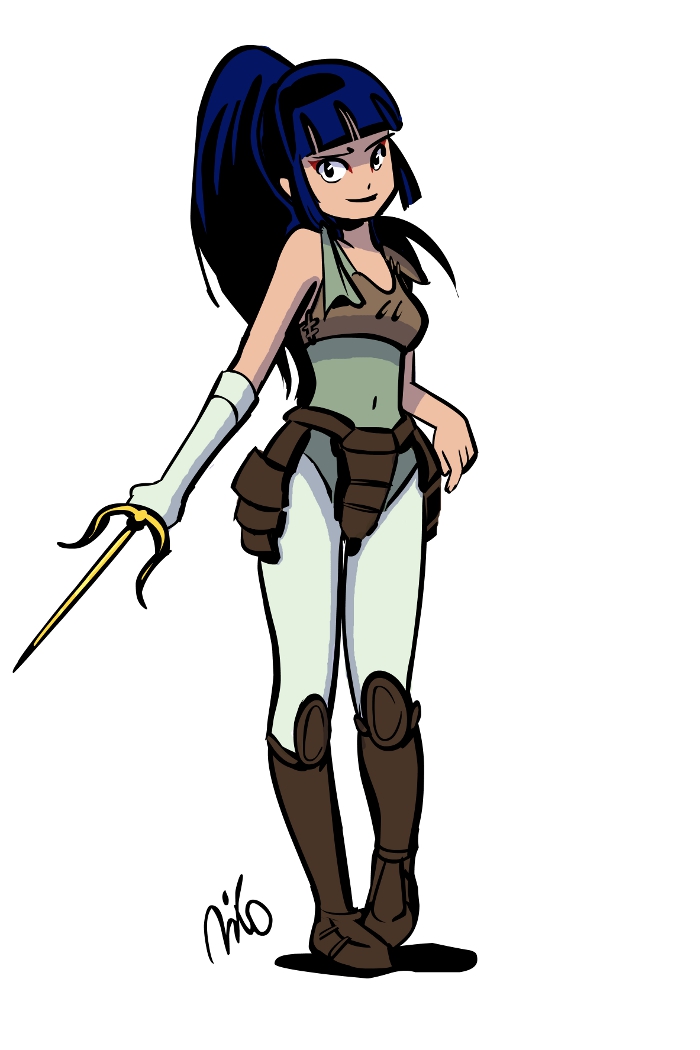 Lady Kayura by Nikoneda (Coloring)