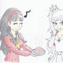 Teammates? (Yukiko and Weiss)