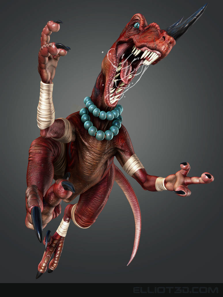 Bloodfen Raptor New Render! by Elliot3D on DeviantArt