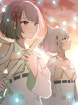 Mio and Miyabi Xenoblade 3