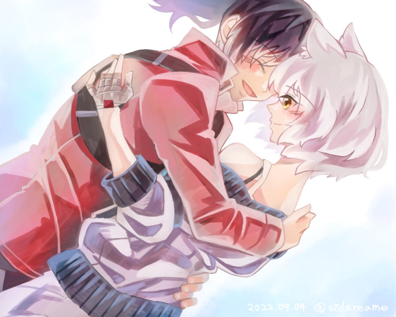 My OC Kaleb x Mio (Keppeki Danshi Aoyama Kun) by Excitebladez on DeviantArt