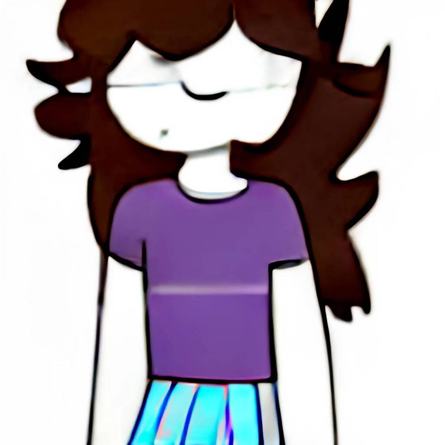 Jaiden Animations wearing the skirt for nothings by PatArter48 on