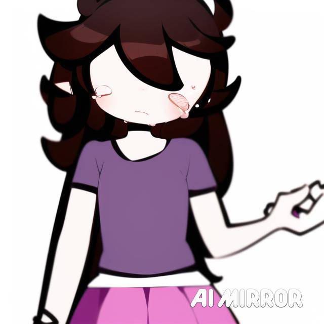 Jaiden Animations wearing skirt??????? (Remade Ai) by PatArter48 on