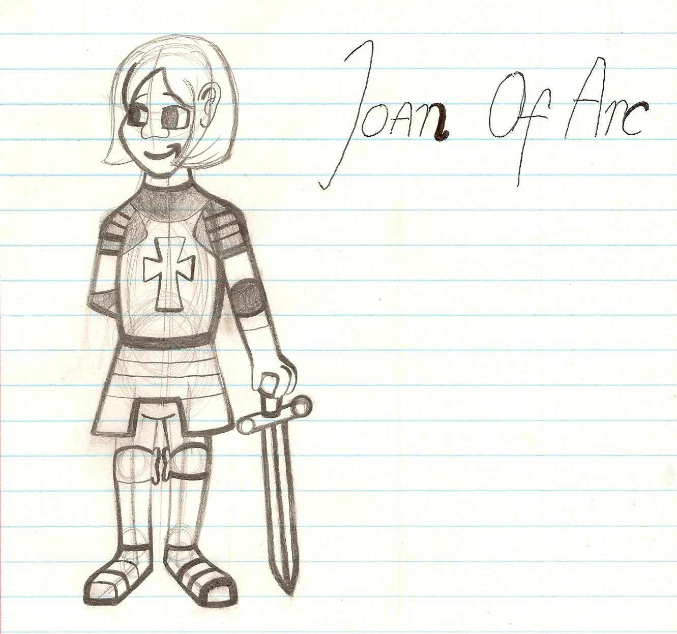 My Best Drawing Of Joan Of Arc EVER!