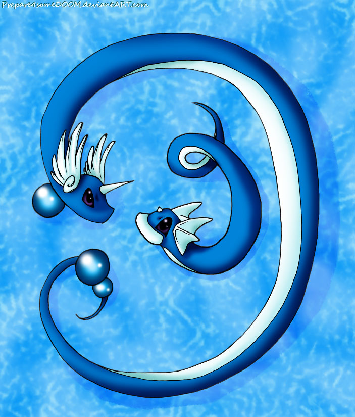 Dratini and Dragonair