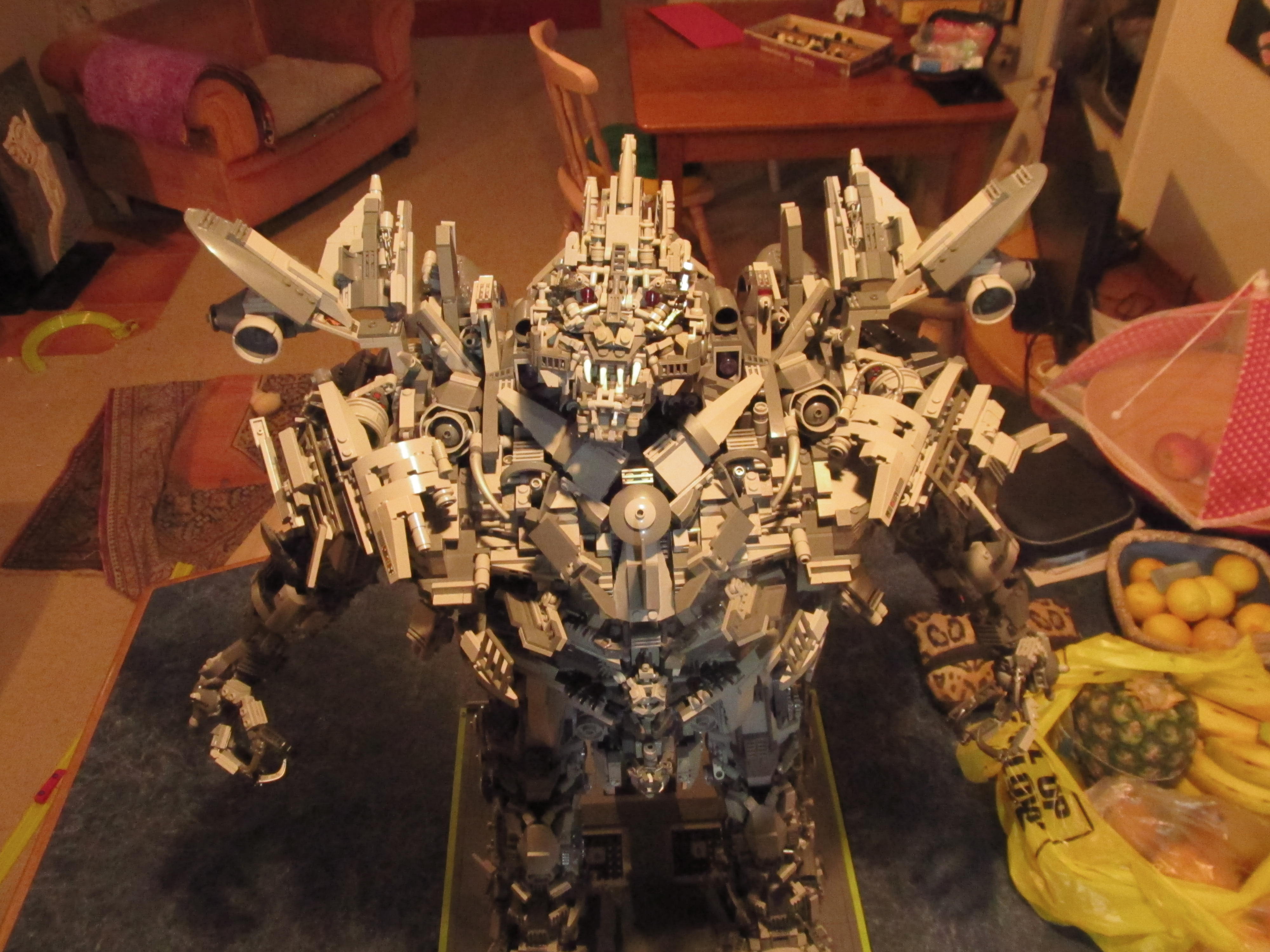 Lego Megatron by buzzyPsychedelicness on DeviantArt