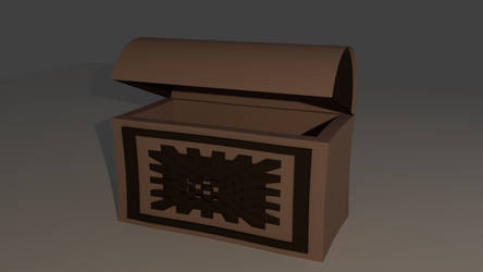 Rushed Treasure Chest for /r/Daily3D