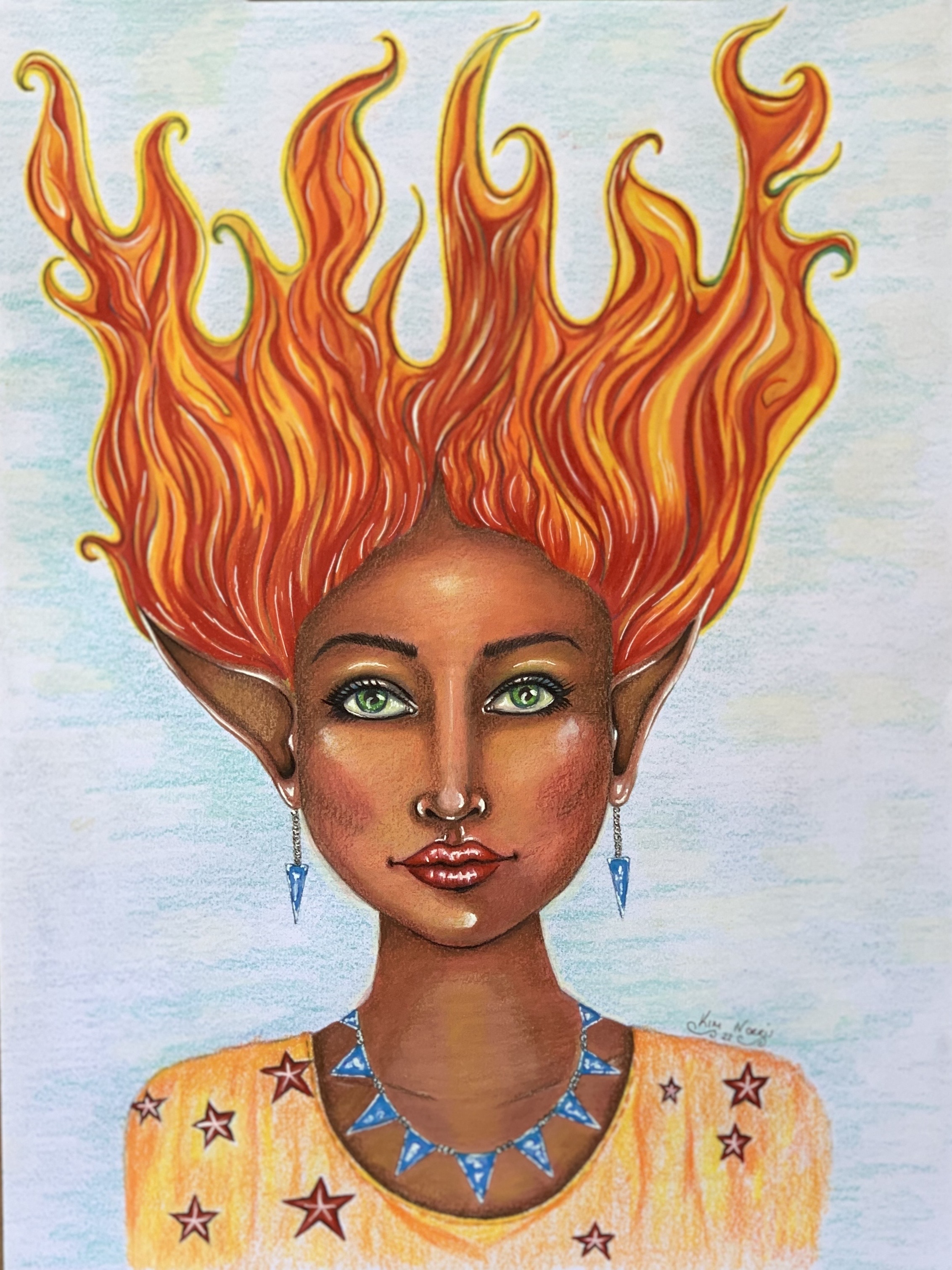 Fire Goddess By Kimbaart On DeviantArt fire-goddess-by-kimbaart-on-deviantart