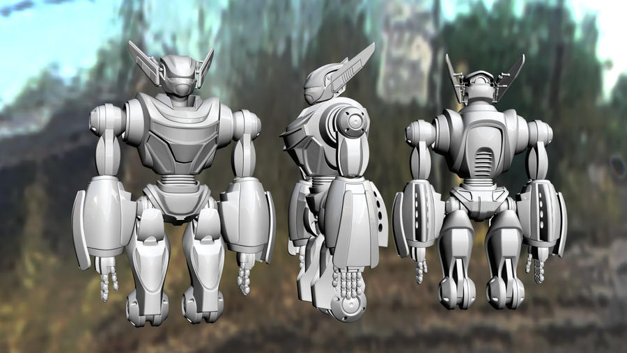 rorobo by somaseto3d on DeviantArt