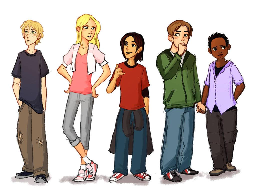 The Animorphs - lineup by lackofa
