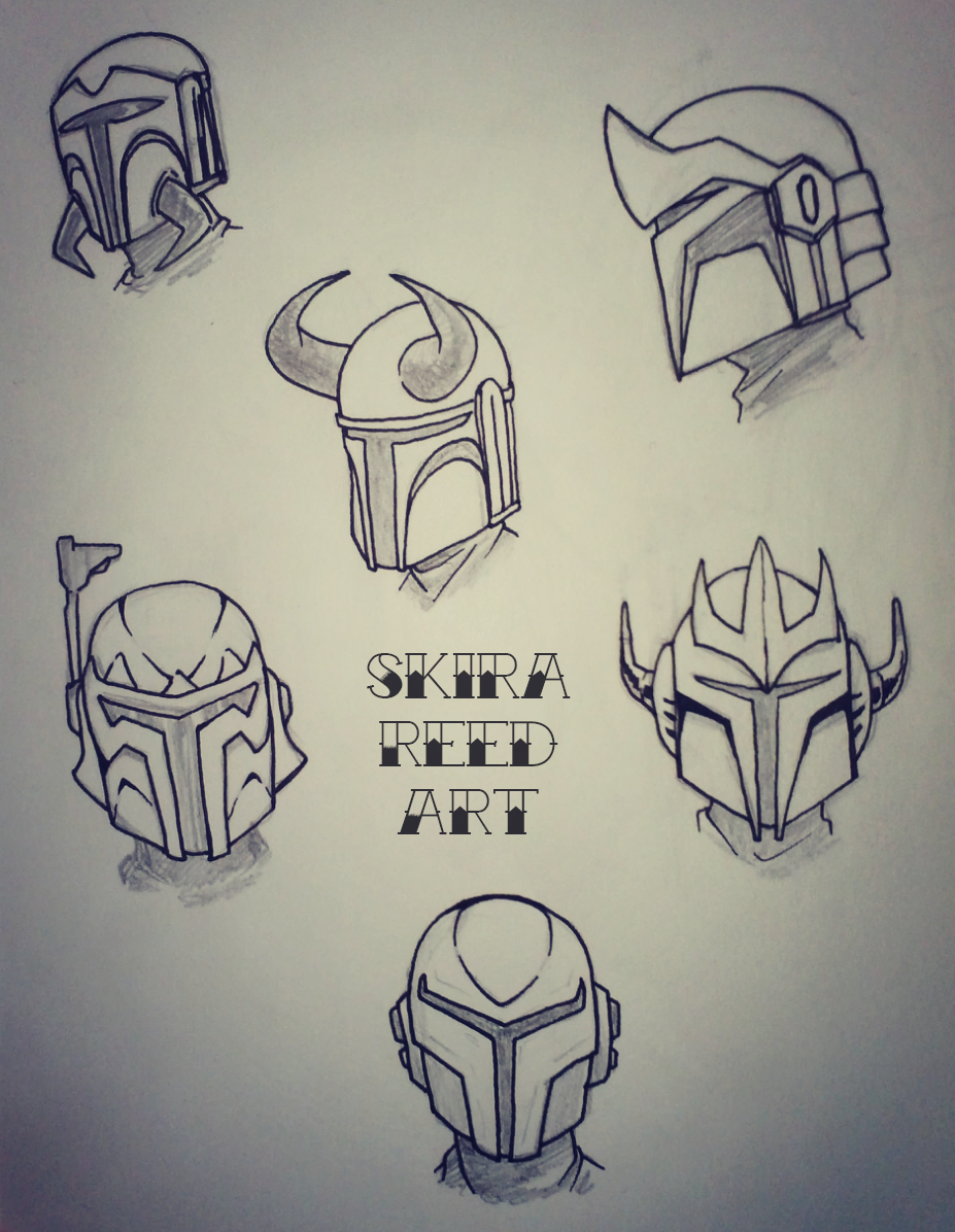 pic Custom Mandalorian Armor Drawing buy ce mandalorian helmet designs by