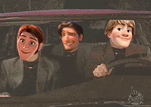 Flynn Rider Rides Kristoff Hans Flynn Kristoff Dancing Car by Helliott283 on DeviantArt