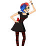 [wip#2] Lucy Goth Outfit - Subway Surfers