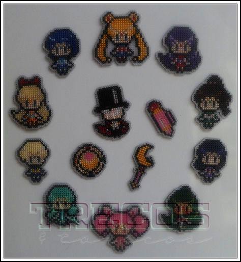 Kit Sailor Moon - Magnets