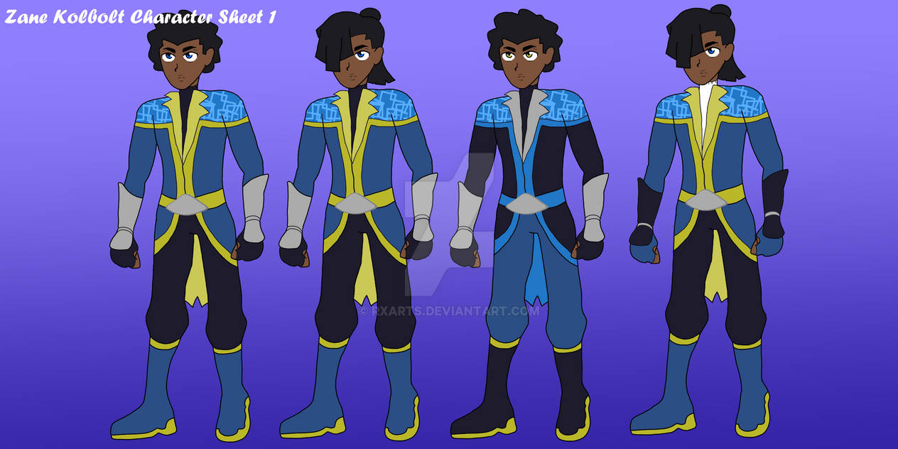 Zane Character Sheet 1 by RXArts on DeviantArt