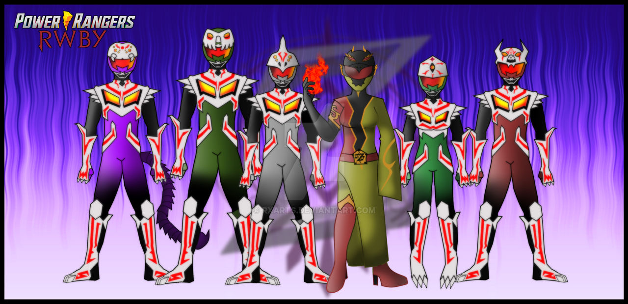 The Fall Ranger and The Grimm Rangers by RXArts on DeviantArt