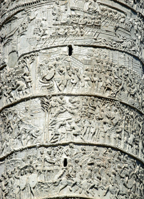 Trajan Column Drawing Trajan's Column VII by ScottKatelyn on DeviantArt