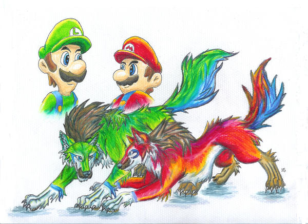 mario bros by Tauregil