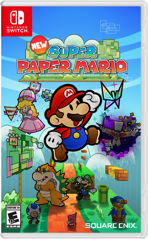 New Super Paper Mario by FuntimeShadowFreddy on DeviantArt
