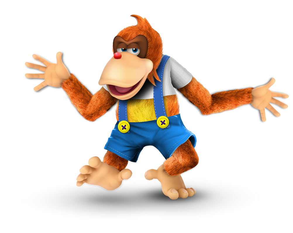 Lanky And Angular Lanky Kong Joins the Battle by Shadow364FSF on DeviantArt