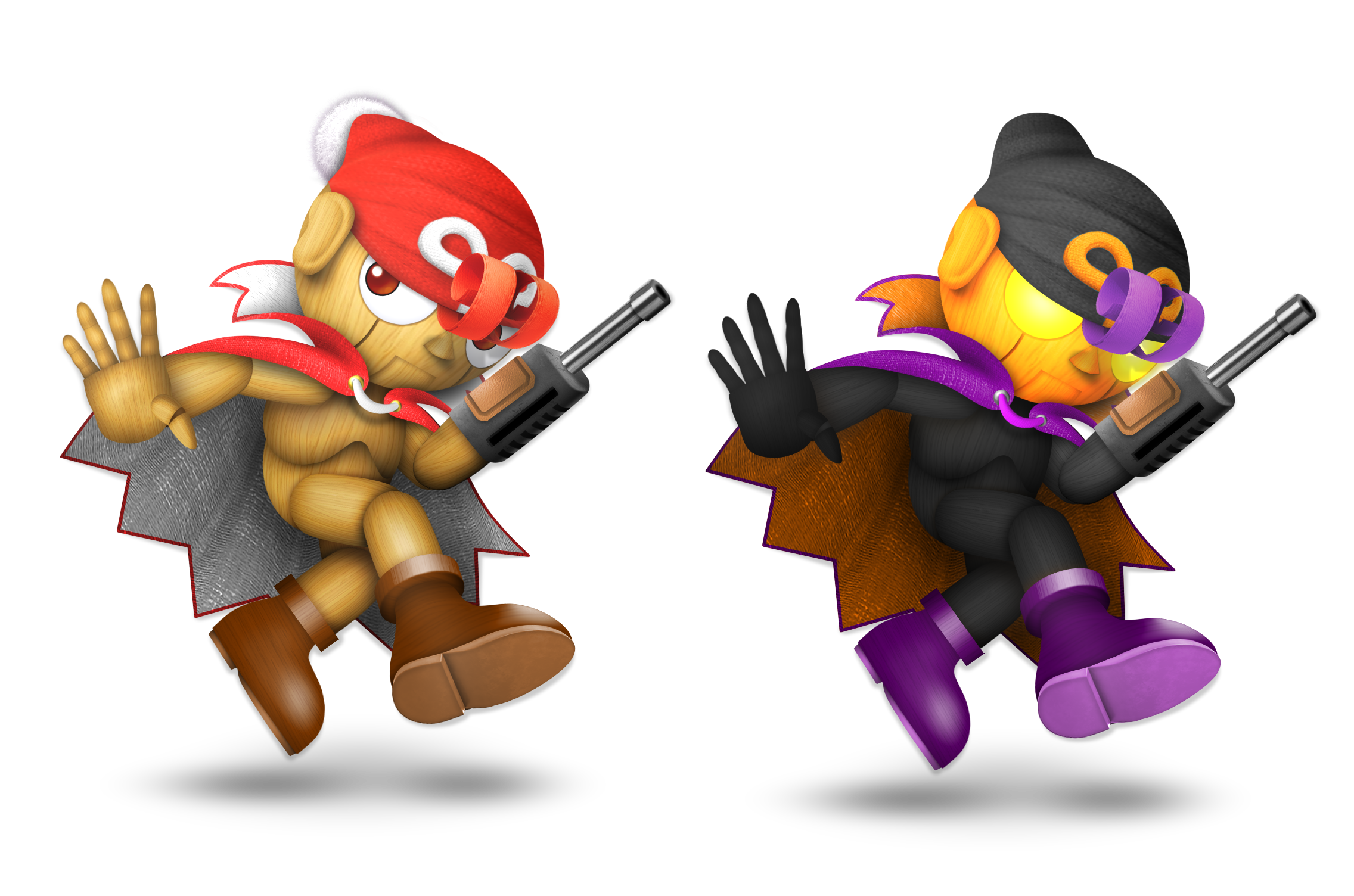 Christmas Geno and Halloween Geno Alt. Skins by FuntimeShadowFreddy on ...