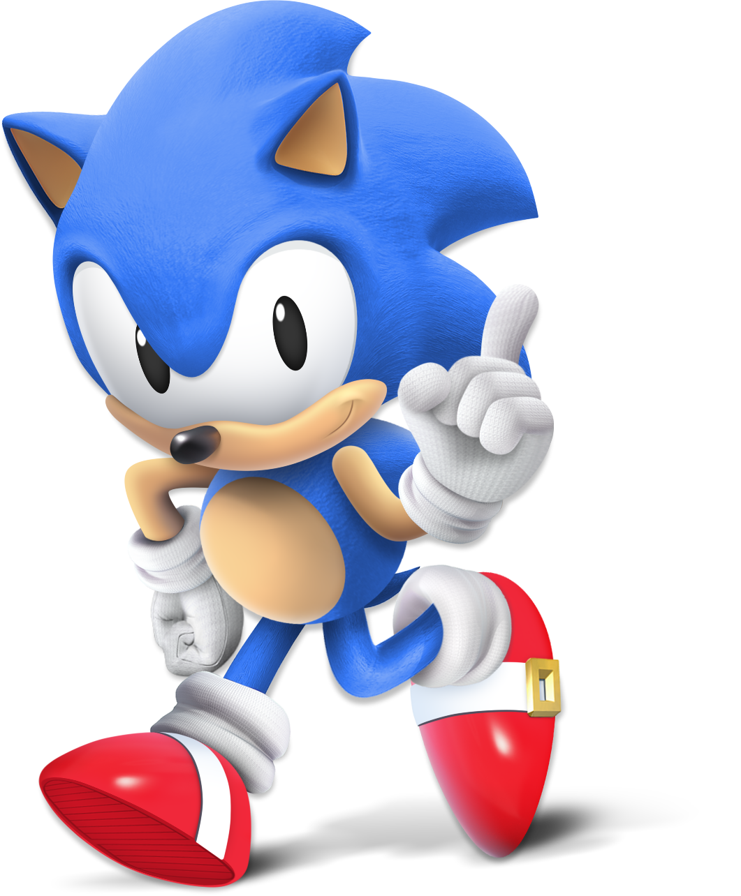 Classic Sonic Render Official, HD Png Download - vhv