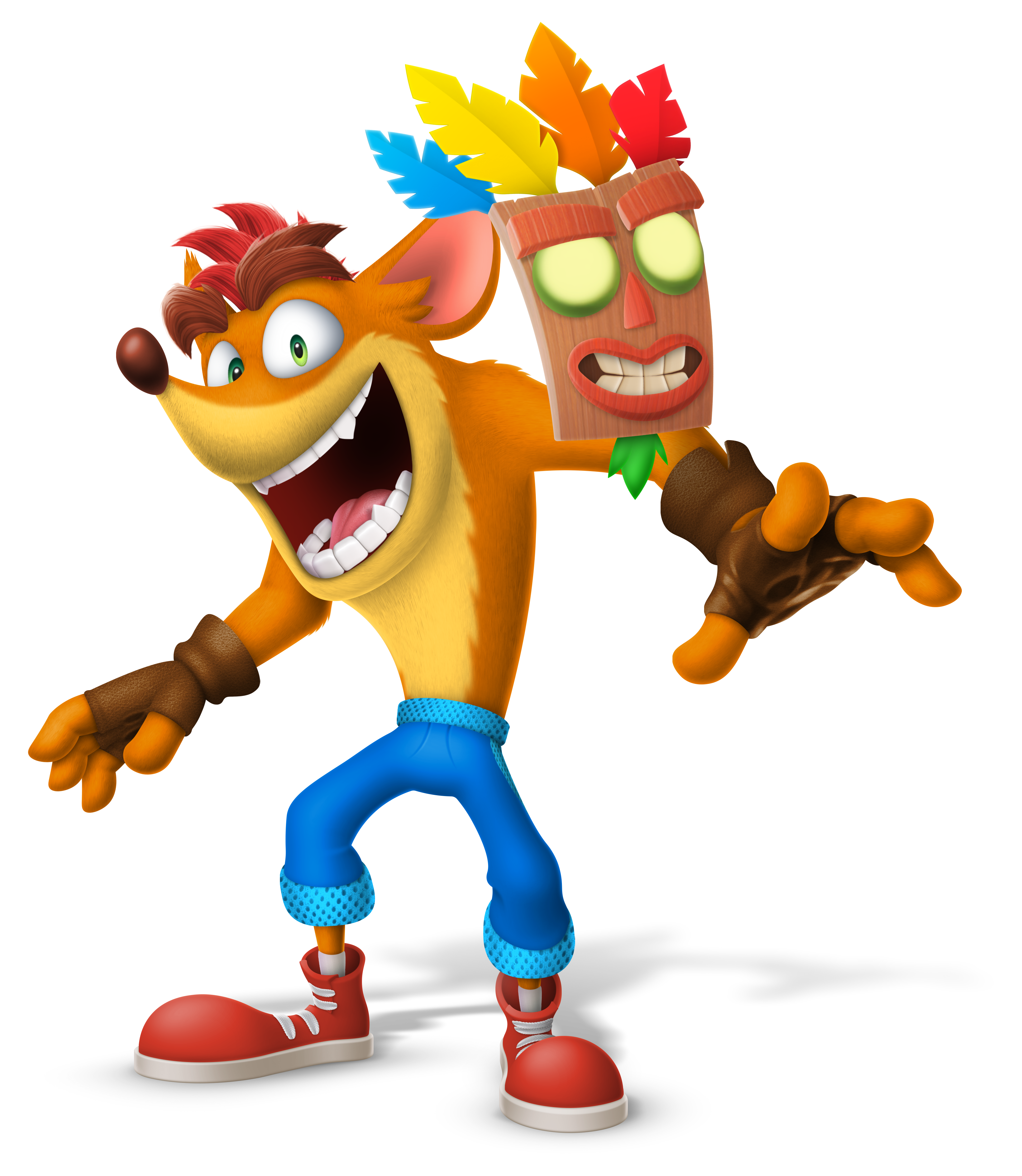 Crash Bandicoot Smash bros style render (Update) by ChomperDev1antart on  DeviantArt