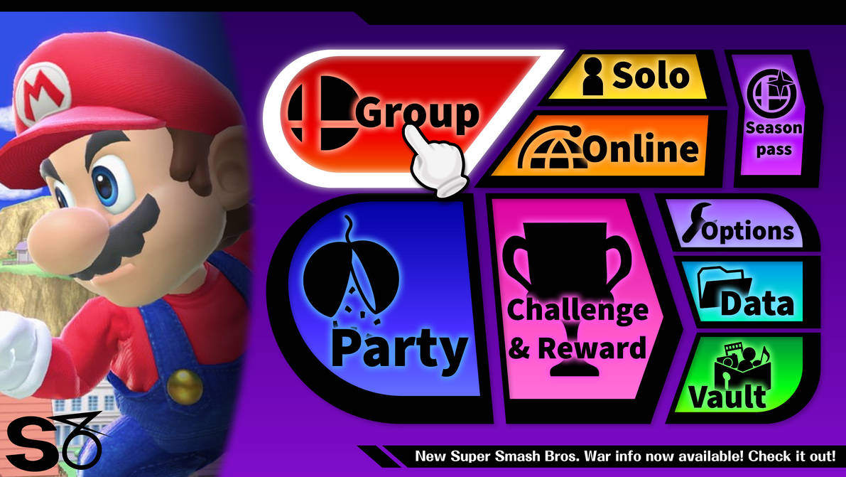 Super Smash Bros. War Main Menu V.2 by Shadow364FSF on DeviantArt