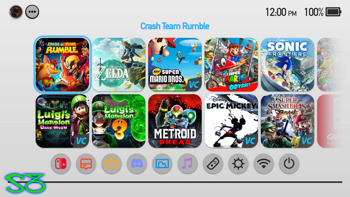 New Switch Menu Light by Shadow364FSF on DeviantArt