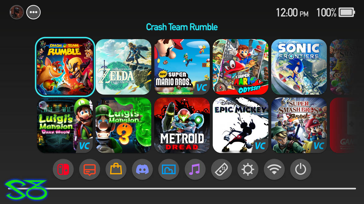 New Switch Menu Dark by Shadow364FSF on DeviantArt
