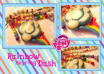 Rainbow Dash Keyring