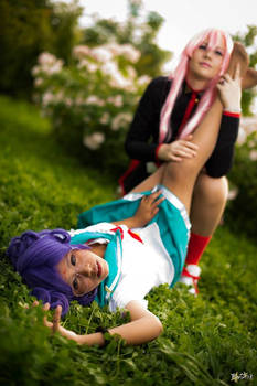 Utena x Anthy cosplay