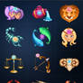 Zodiac icons