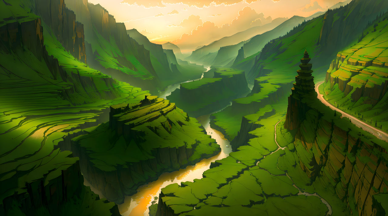 Simple Lanscape Graphics Simple landscape 01 by TheDiffusionGuy on DeviantArt