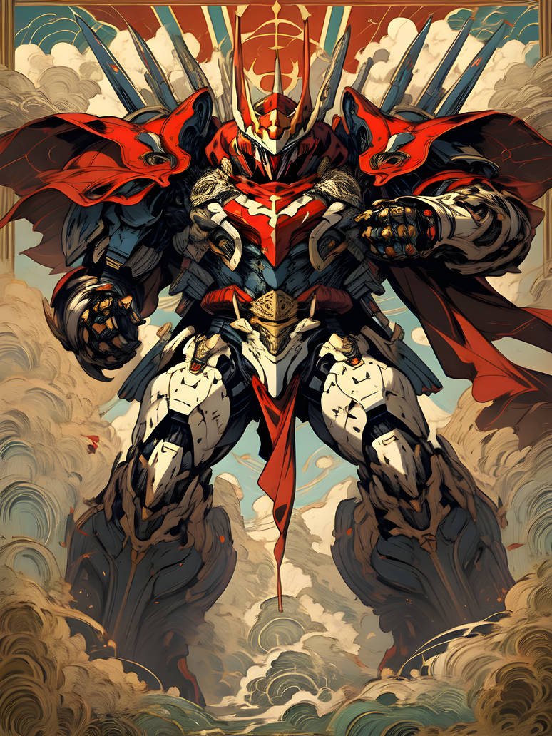 Mecha Knight 02 by TheDiffusionGuy on DeviantArt