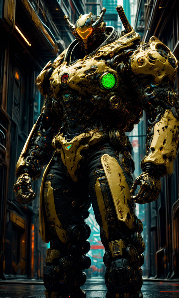 Mecha Armor 03 by TheDiffusionGuy on DeviantArt