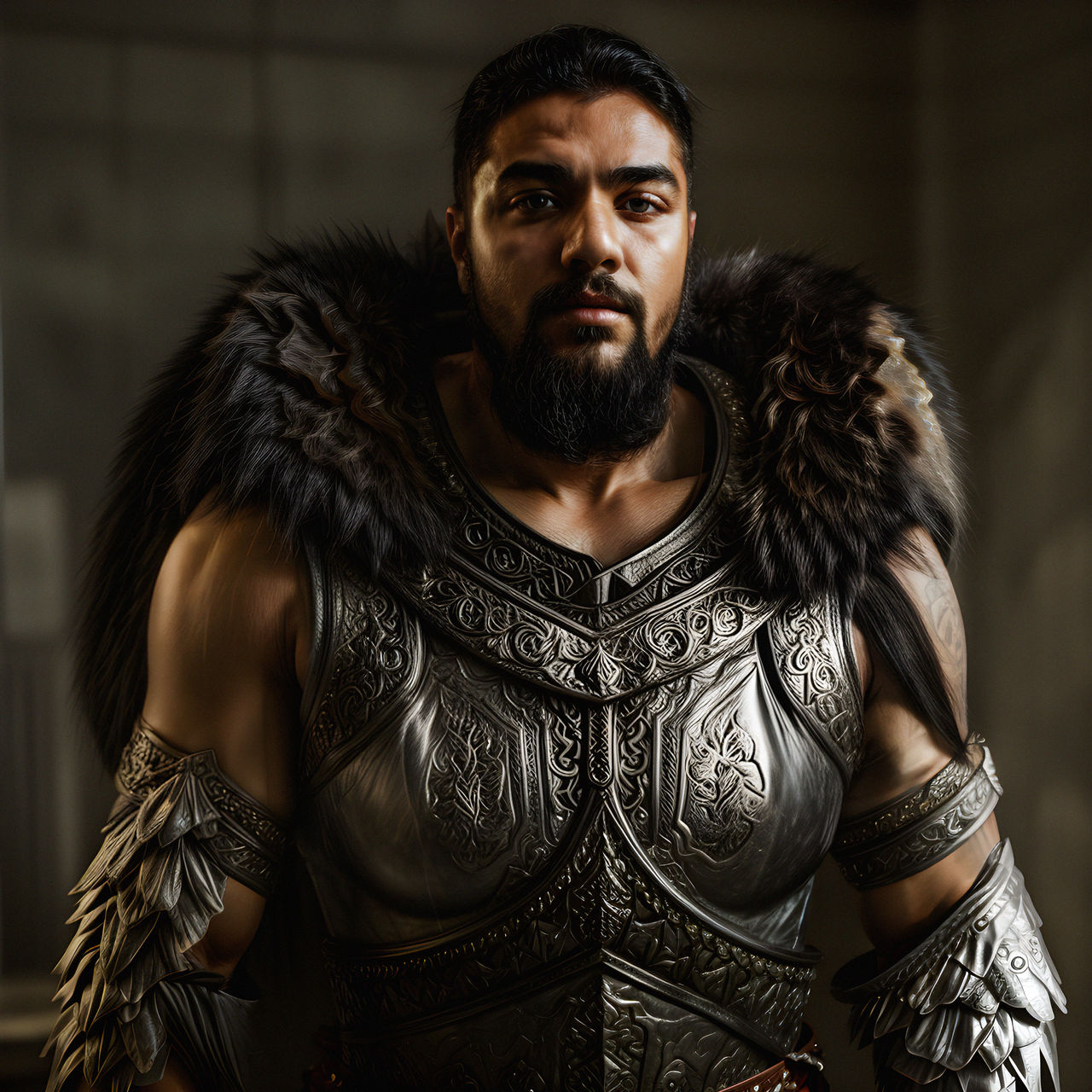 Male Barbarian 002 by TheDiffusionGuy on DeviantArt