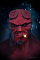 Hellboy Frontal