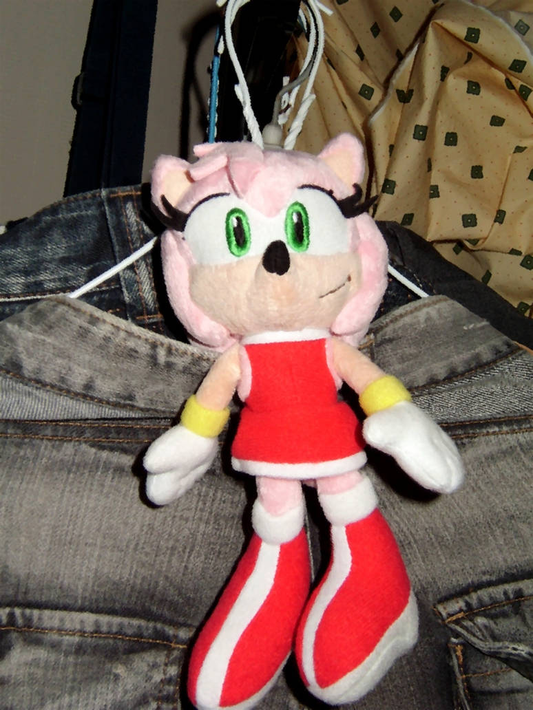 Amy rose, Plush doll by Mernerner on DeviantArt