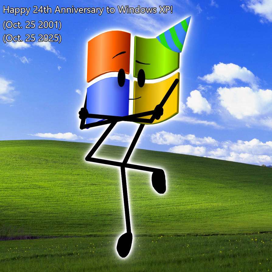 Windows Xp Dream Happy 24th anniversary to Windows XP! by DreamFoxyy on DeviantArt