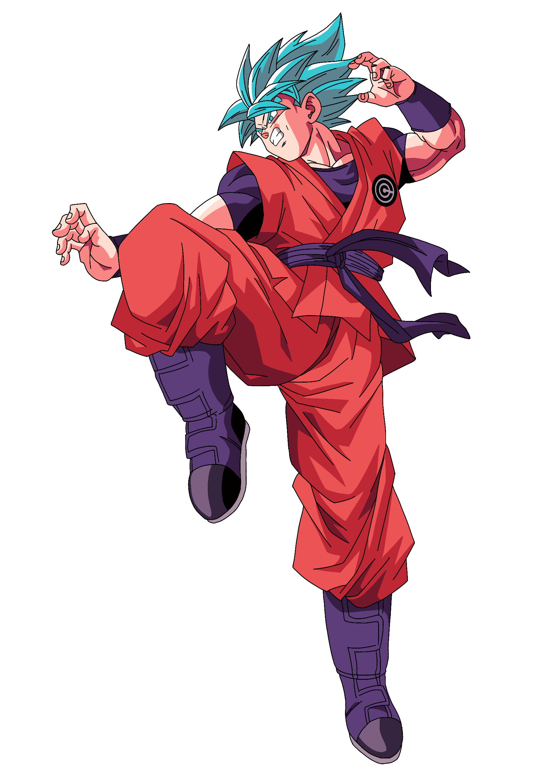 Goku CC Ssj Blue by Andrewdb13 on DeviantArt