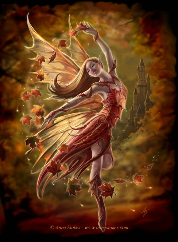 Autumn fairy