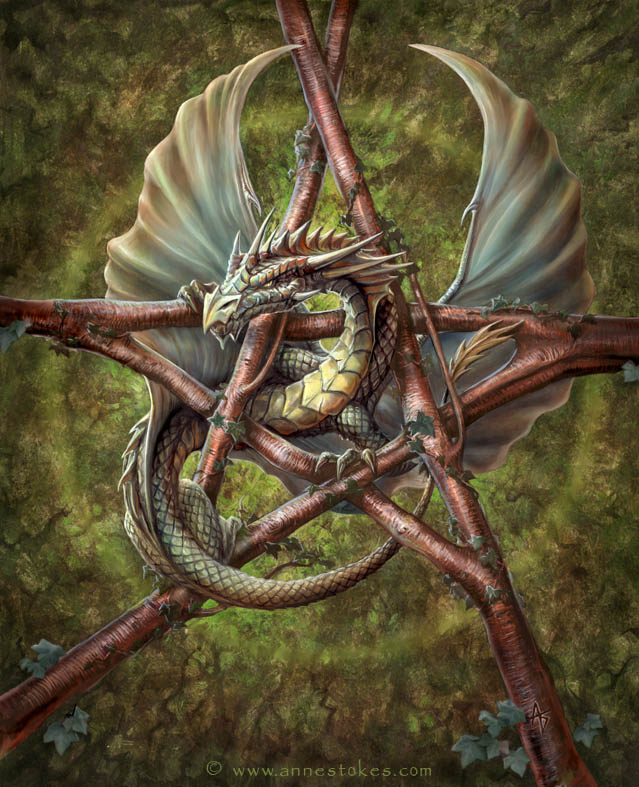 Forest dragon design