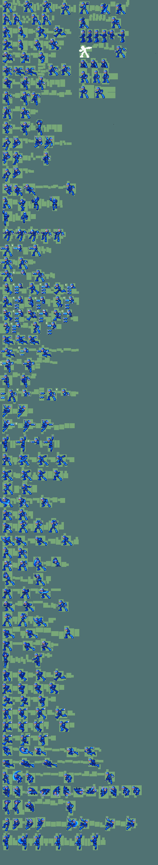 Megaman Zero 3 X hack Sprites for rmz3cov