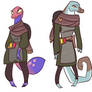 Lizard Dragonborn Concepts