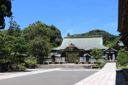 Hojo in the Kencho-ji temple (Kamakura)