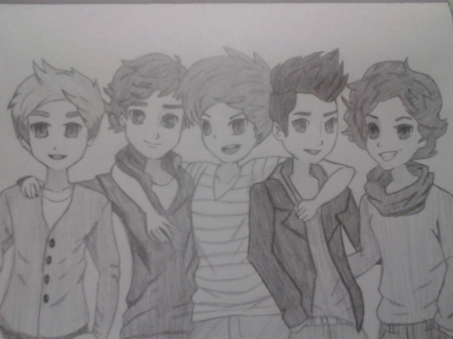 One Direction Drawing By Pauline8797 On Deviantart One Direction Drawing By Pauline8797 On Deviantart