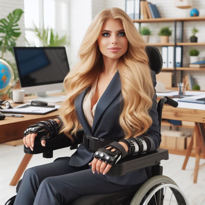 My quadriplegic boss